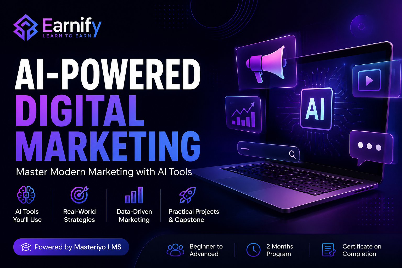 AI-Powered Digital Marketing - From Zero to Freelancer in 12 Weeks